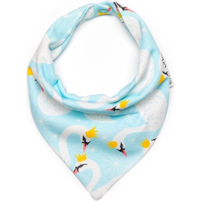 Kiki Bibs Лигавник-шал Kiki Bibs - Лебеди (270)