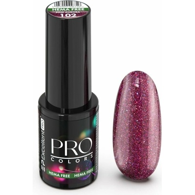 Excellent PRO Gel lak PRO Colors č.102 Pink Aurora 7 g