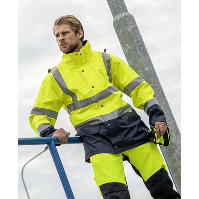Ardon H8911 bunda HI VIZ 4v1 zateplená nepromokavá Žluto navy