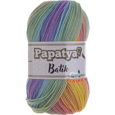 Kamgarn Příze Papatya Batik Varianta: 554-48