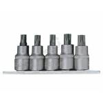 FORCE Вложки 1/2" накрайник torx (t40-t60) комплект 5 бр. jn62820 force 4051 (jn62820)