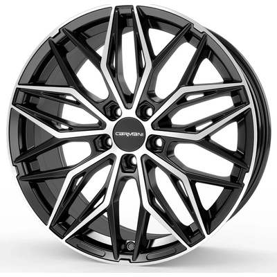 Carmani 26 7x17 5x112 ET45 black polished