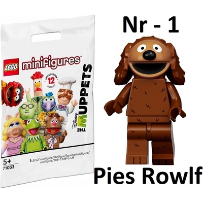 LEGO® Minifigúrky 71033 Mupeti pes Rowlf