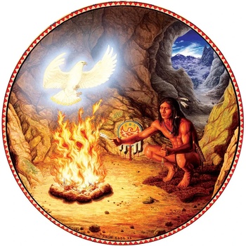 SunsOut - Puzzle White Eagle - 500 piese