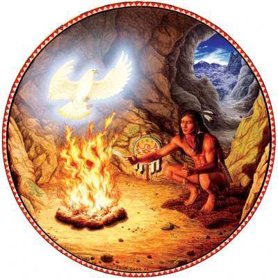 SunsOut - Puzzle White Eagle - 500 piese