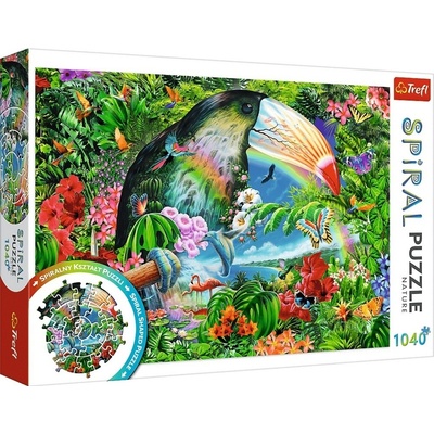 Trefl Spiral Tropická fauna a flóra 40014 1040 dílků