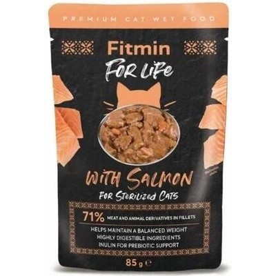 Fitmin For Life kastorvané Lososová 28 x 85 g
