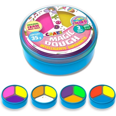 CRAZE Моделин Craze - Magic Dough, 35 g, асортимент (C26373)