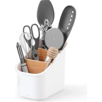 Umbra hk ltd (Канада) Органайзер за прибори или аксесоари umbra bellwood - цвят бял и дърво (umbra 1022632-668)