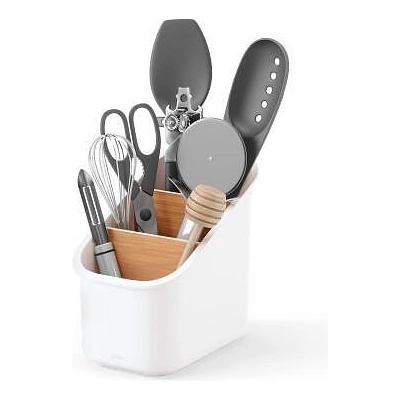 Umbra hk ltd (Канада) Органайзер за прибори или аксесоари umbra bellwood - цвят бял и дърво (umbra 1022632-668)