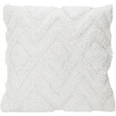 Home Styling Collection Bílý vankúš všívaná bavlna 45x45