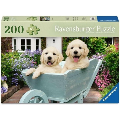 RAVENSBURGER Zlatí retrívři 200 dílků