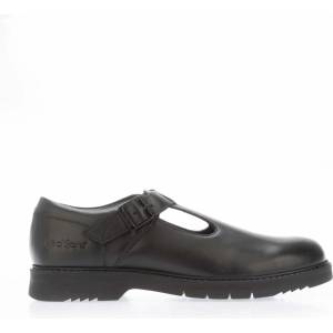 Kickers Finley T Bar Shoe - Black