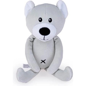 Balibazoo Мека играчка За Гушкане Teddy Bear светло сив 82004 (111066)