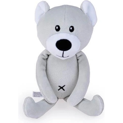 Balibazoo Мека играчка За Гушкане Teddy Bear светло сив 82004 (111066)