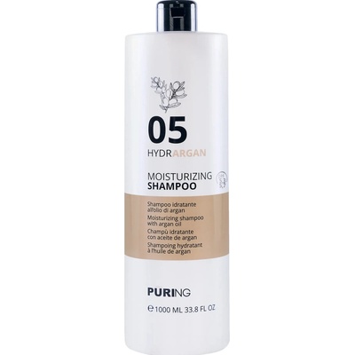 PŪRING 05 Hydrargan Moisturizing Shampoo Hydratačný šampón 1000 ml