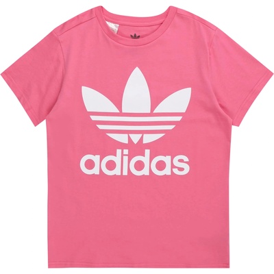 Adidas Тениска 'Trefoil' розово, размер 164
