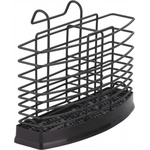 Rosberg Сушилник за прибори Rosberg R53003D, 20.7х9.5х15.2 cм, Черен мат (R53003D black)