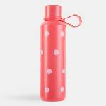 Sentio Бутилка за вода 600ml Polka Dot White