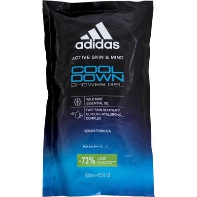 Adidas Cool Down sprchový gél náhradná náplň 400 ml