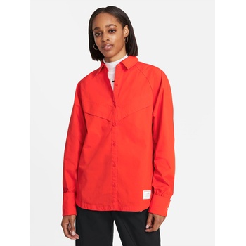 Nike Риза w icn clsh wvn ls top