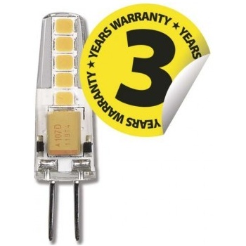 Emos LED žiarovka ZQ8621, G4, 2W, číra, neutrálna biela