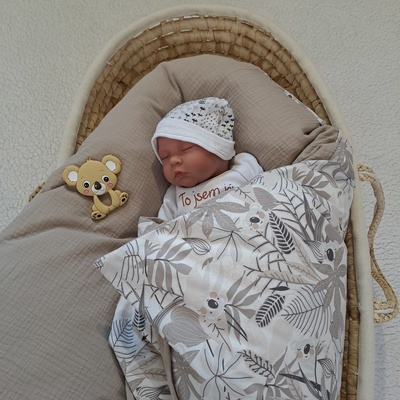 Pro útulný domov Povlak na péřovou zavinovačku Koaly béžové – Zbozi.Blesk.cz