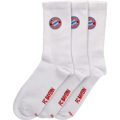Fan-shop 3 páry BAYERN MNICHOV bílé