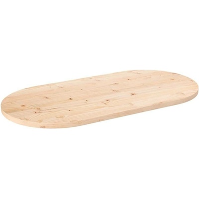 Omaxi 805609 Stolní deska 100 x 50 x 2,5 cm masivní borovice oválná