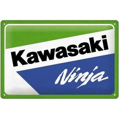 Plechová ceduľa Kawasaki - Ninja, 20 x 30 cm