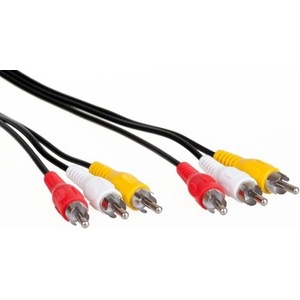 Acoustique Quality KVK020 - кабел 3x RCA - 3 x RCA kompozit AV 2, 0 m (059696)
