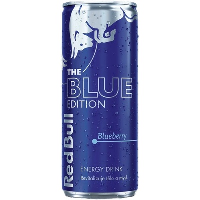 Red Bull Blue edition čučoriedka 250 ml
