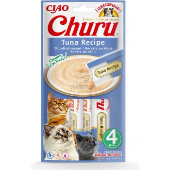 INABA Cat Churu пюре - риба тон 4 x 14 г