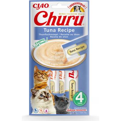 INABA Cat Churu пюре - риба тон 4 x 14 г