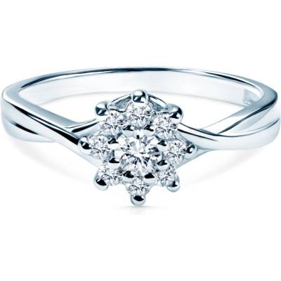 SAVICKI Годежен пръстен Savicki: бяло злато, диаманти