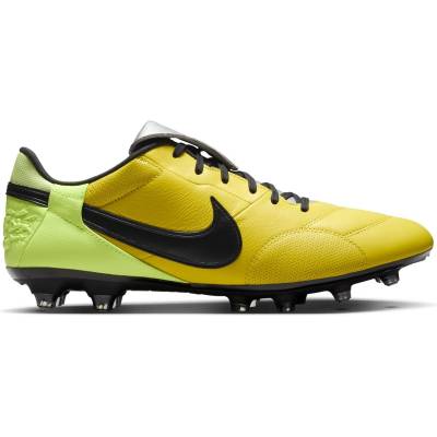 Nike Футболни бутонки Nike Premier 3 Adults Firm Ground Football Boots - Volt/Black
