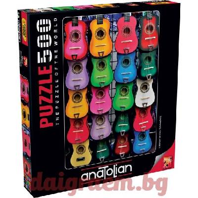 Anatolian Пъзел anatolian 3579 - 500 части - Цветна музика (p3579)