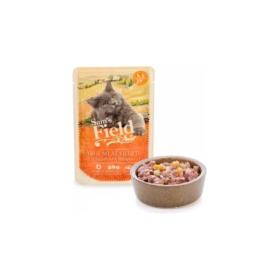 Sam´s Field True Meat Fillets Chicken with Pumpkin 85 g