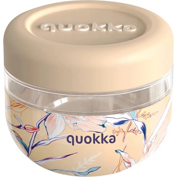 QUOKKA Буркан за храна Quokka Bubble - Vintage Floral, 500 ml (40125)