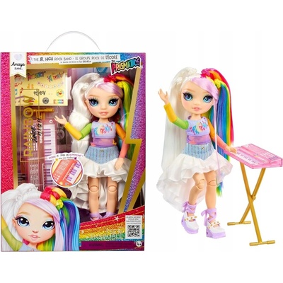 MGA Rainbow High Junior Fashion v rockové kapele Amaya Raine