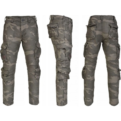 SURPLUS kalhoty Airborne Slimmy blackcamo – Zboží Mobilmania