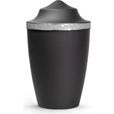 Zvieracia urna Glamour - Čierna 2,8l