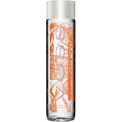 Voos Perlivá voda mandarínka, lemongrass v skle 375 ml
