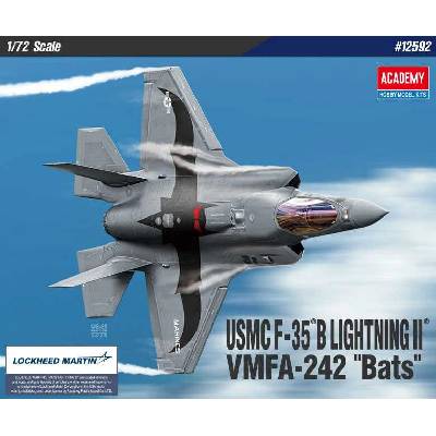 ACADEMY Model Kit letadlo 12592 USMC F-35B LIGHTNING II VMFA-242 B 1:72