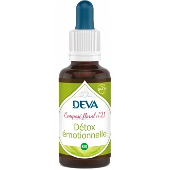 Deva Емоционален детокс, флорални есенции, капки по метода на Бах №21, 30 ml | Deva (775479 (152062))