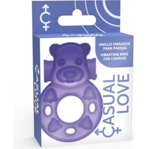 Casual Love Vibrating Ring Purple