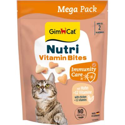 GimCat Nutri Multi-Vitamin Bites s kuracím mäsom 425 g