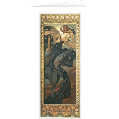 Blahopřání Alfons Mucha – Evening Star
