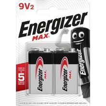 Energizer Max Alkaline 9V 2ks E301530500