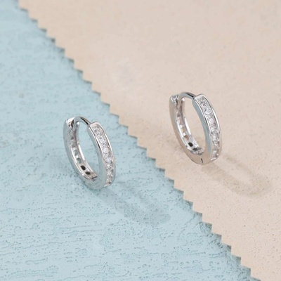 Jan Kos jewellery stříbrné náušnice MHT-2335/SW00